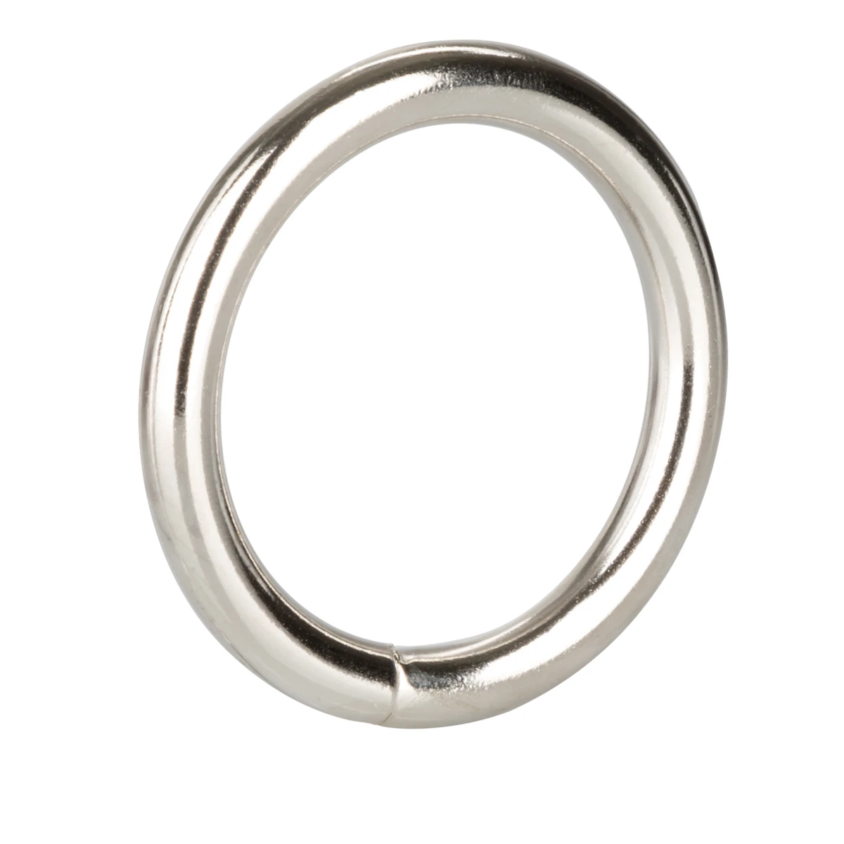 CalExotics Silver Ring - Medium Steel Ring with Silver Plating