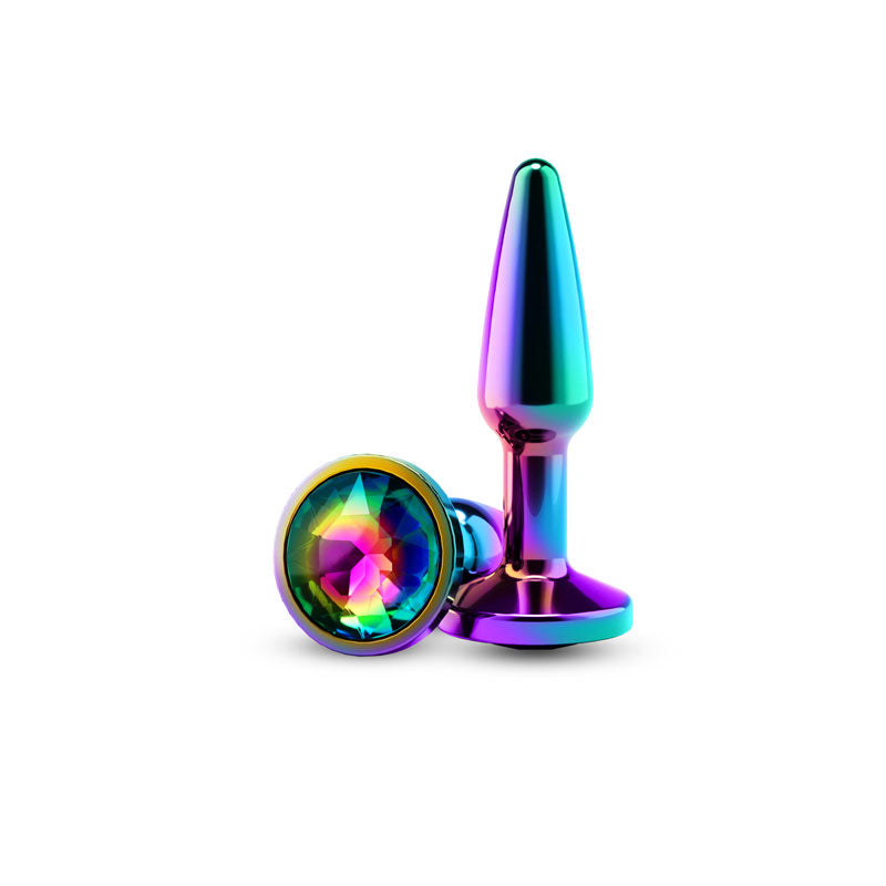 nsnovelties Rear Assets Tapered Anal Toy – Multicolor Rainbow