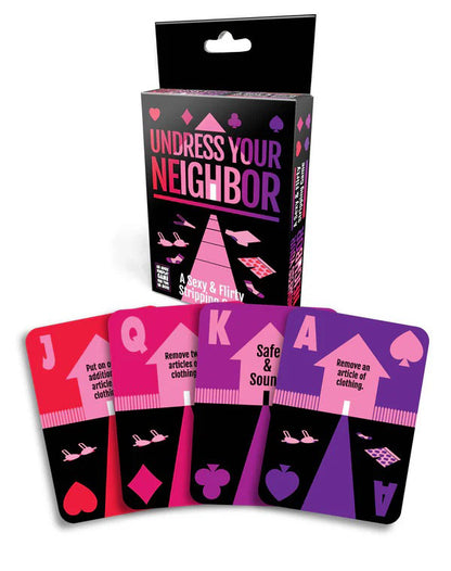 Little Genie Undress Your Neighbor Card Game - Stripping Card Game
