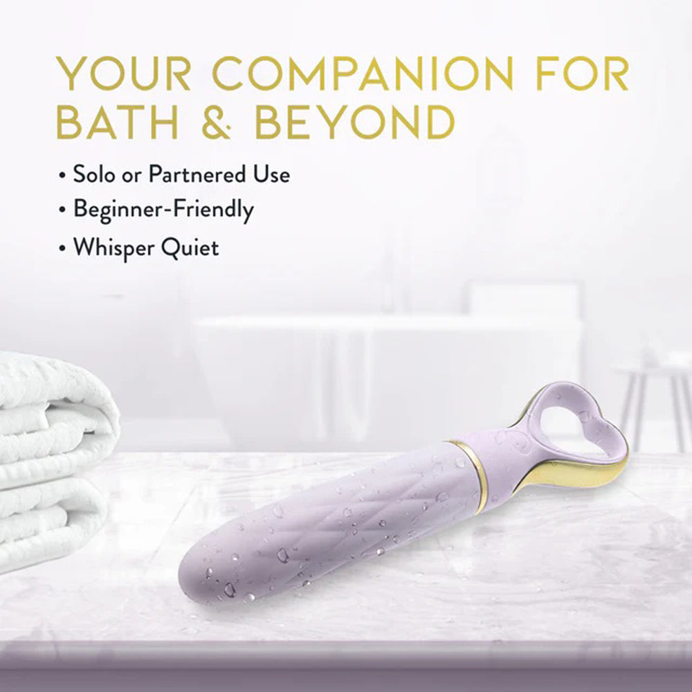 Blush Delice Heartthrob Vibrator – Lavender – 10 Vibration Modes