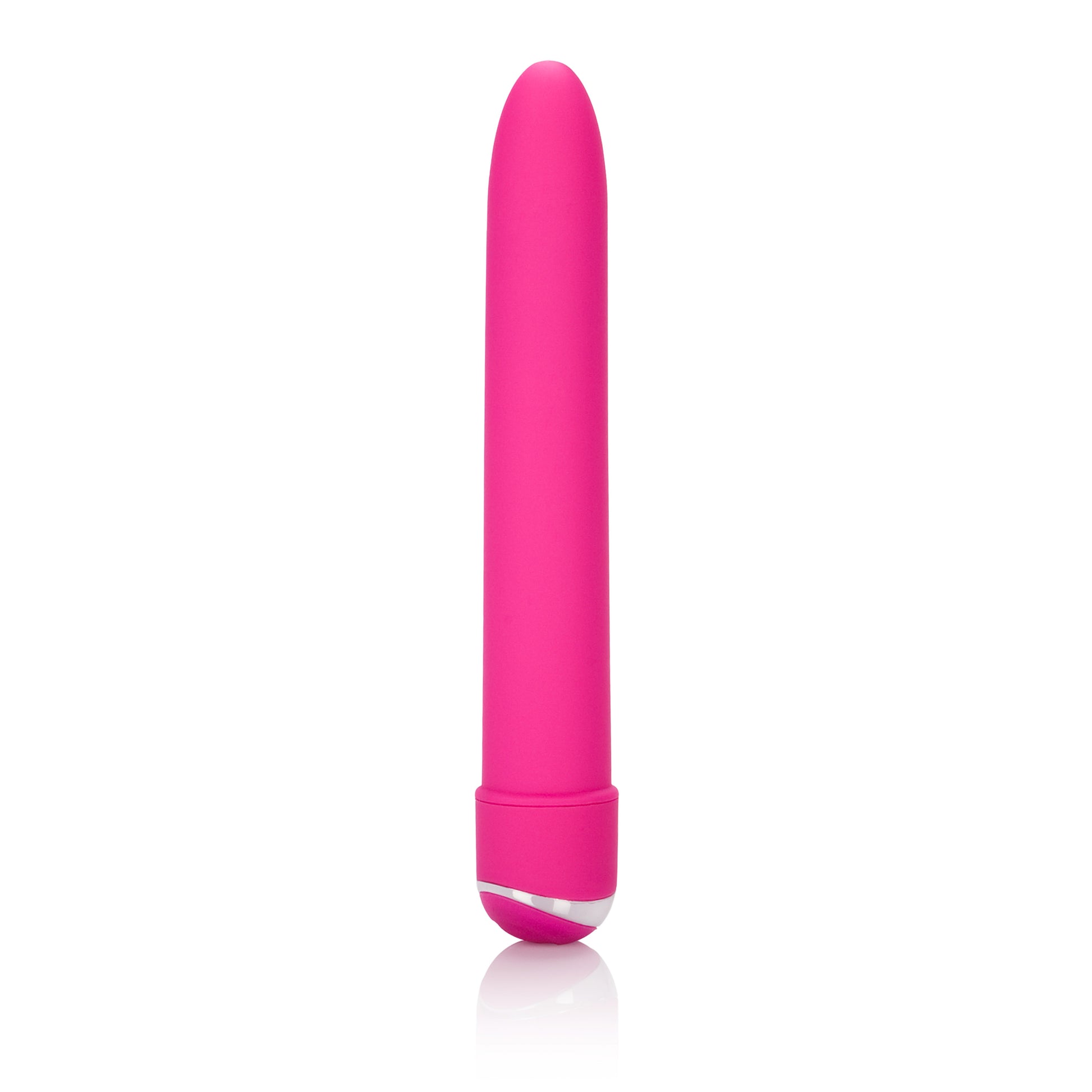 CalExotics 7 Function Classic Chic Vibe – Pink – 6 Inches with G-Spot Stimulation