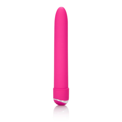 CalExotics 7 Function Classic Chic Vibe – Pink – 6 Inches with G-Spot Stimulation