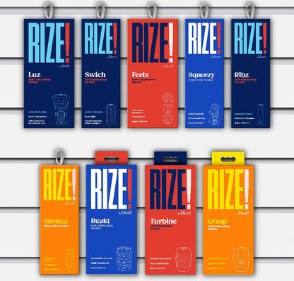 Blush Rize! Blush Savings Bundle - Merchandise Kit with Self-Lubricating Options