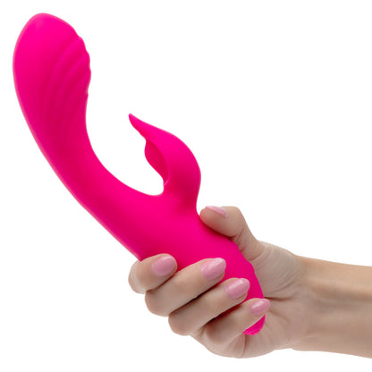 CalExotics Rumbler Rumble Duo Dual Massager with 10 Vibration Speeds - Pink