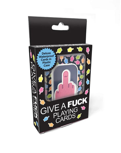 Little Genie FU Middle Finger Waterproof Playing Cards – Multi