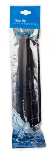Perfect Fit Ergoflo 8 Inch Silicone Flex Tip Nozzle - Black