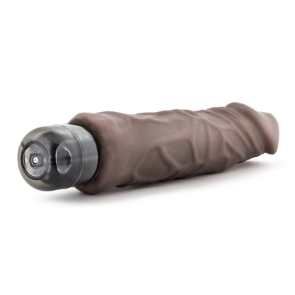 Blush X5 Plus Hard On Vibrating Dildo - Brown - 9 Inch