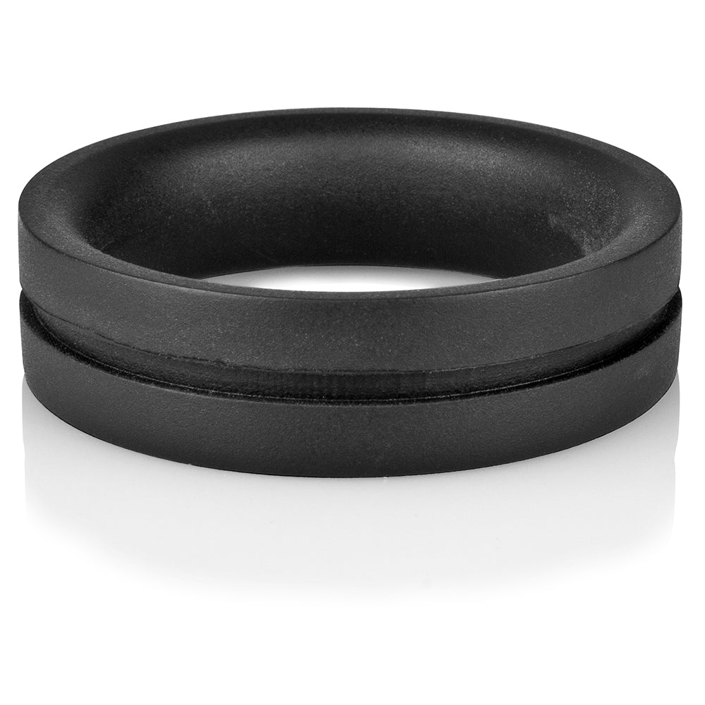 Screaming O RingO Pro LG Penis Ring - Black - Stretch-to-Fit Design