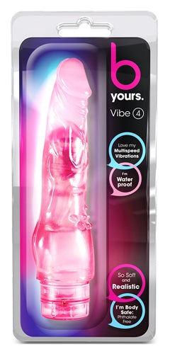 Blush Cock Vibe #4 Vibrating Toy – Pink
