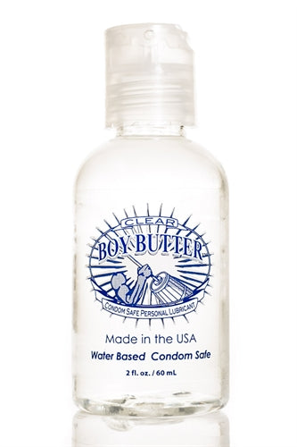 Boy Butter Clear H2O Water-Based Personal Lubricant – 2 Oz