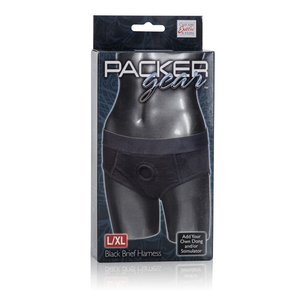 CalExotics Packer Gear Brief Harness - Large/Extra Large - Black