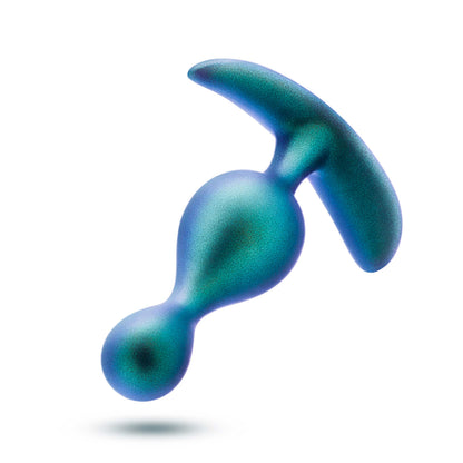 Blush Anal Adventures Matrix Photon Plug – Iridescent Teal – Wearable Anal Toy