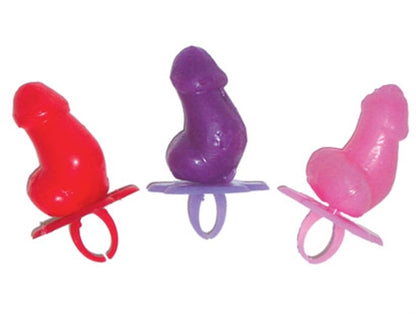 Little Genie Amazing Penis Solitaire - 30 Piece Display - Multi Color