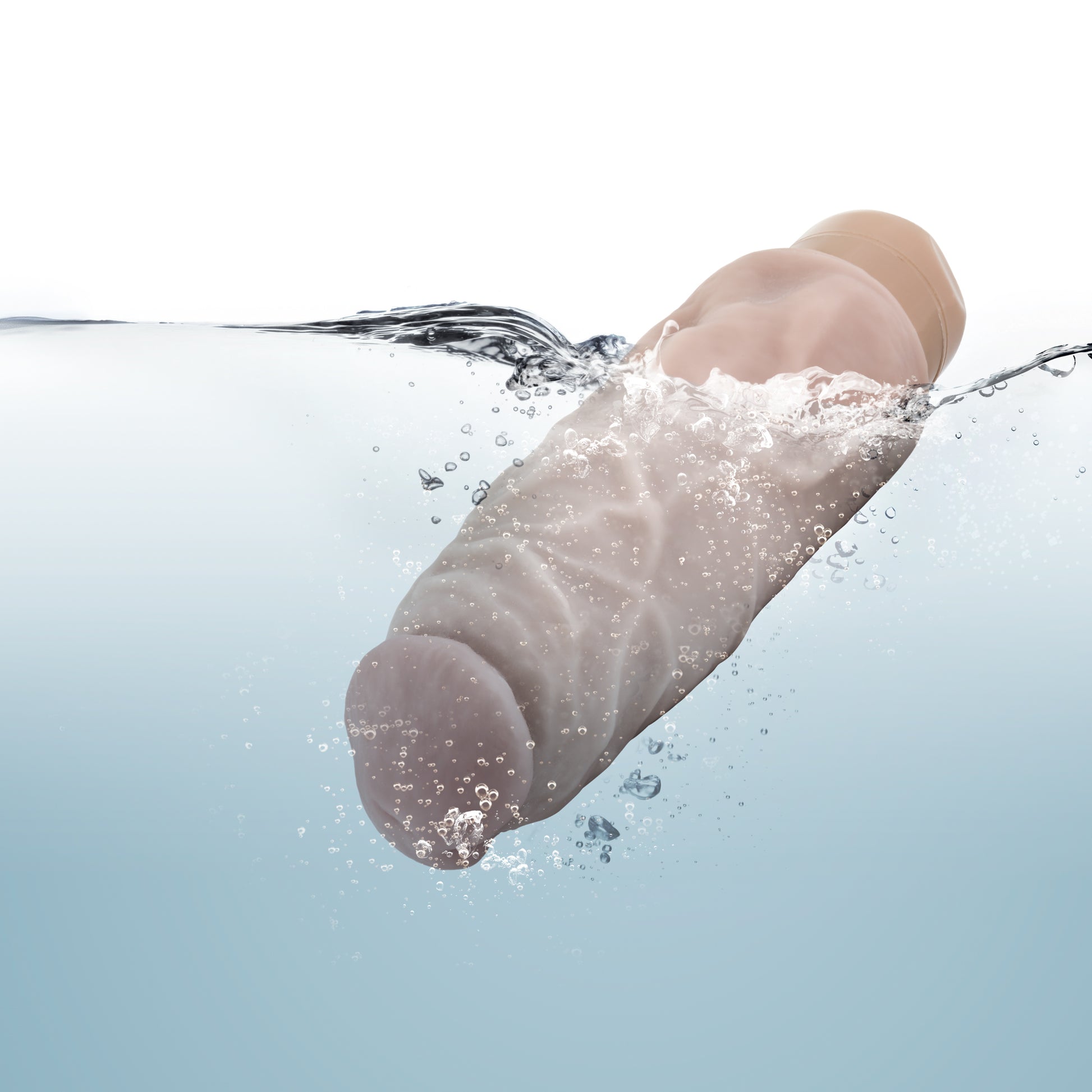 Blush Cock Vibe #9 – 7 Inch Realistic Vibrator – Beige
