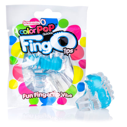 Colorpop FingO Tips Mini Vibe - Blue - 13,500 RPM Vibrating Micro Massager