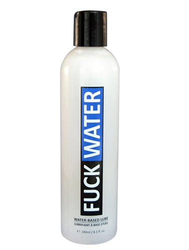 Fuck Water Water-Based Lubricant - 8 Fl. Oz. - Glycerin-Free, Paraben-Free