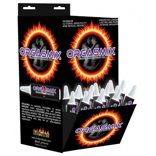 Orgasmix 2ml Tubes - 144 Pieces Display