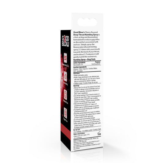 Deep Throat Spray 1oz - Cherry