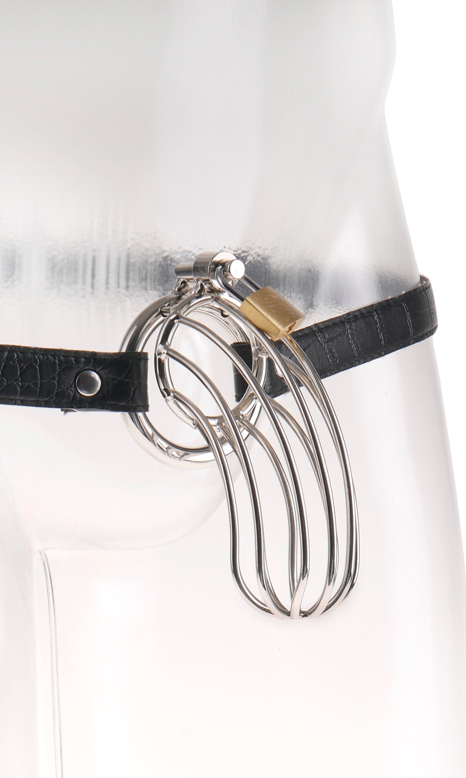 Pipedream Fetish Fantasy Extreme the Prisoner Chastity Cage – Silver