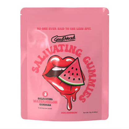 Goodhead Salivating Gummies Watermelon Flavor - 24 Pack Display