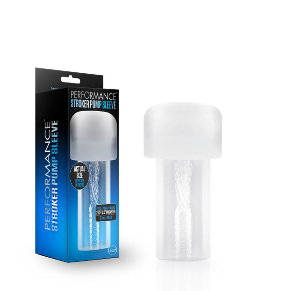 Blush Performance Stroker Pump Sleeve – Clear