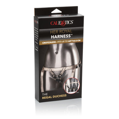 CalExotics Her Royal Harness the Regal Duchess - Crotchless Harness - Red