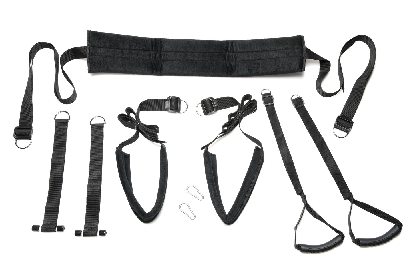 XR Brands Lover's Door Swing - Padded Door Swing for Comfortable Support - Black