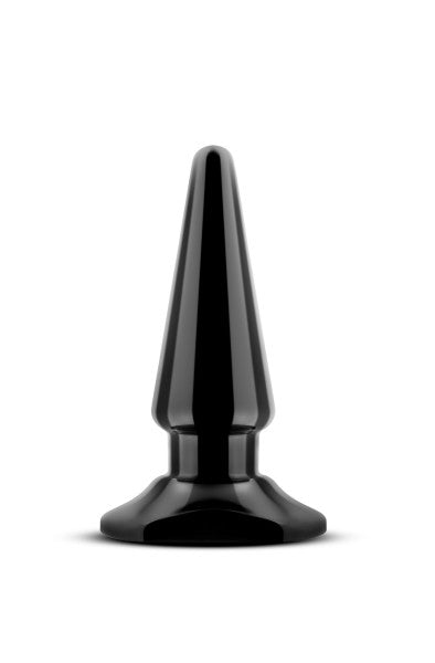 Anal Adventures Easy Plug Anal Toy - Black