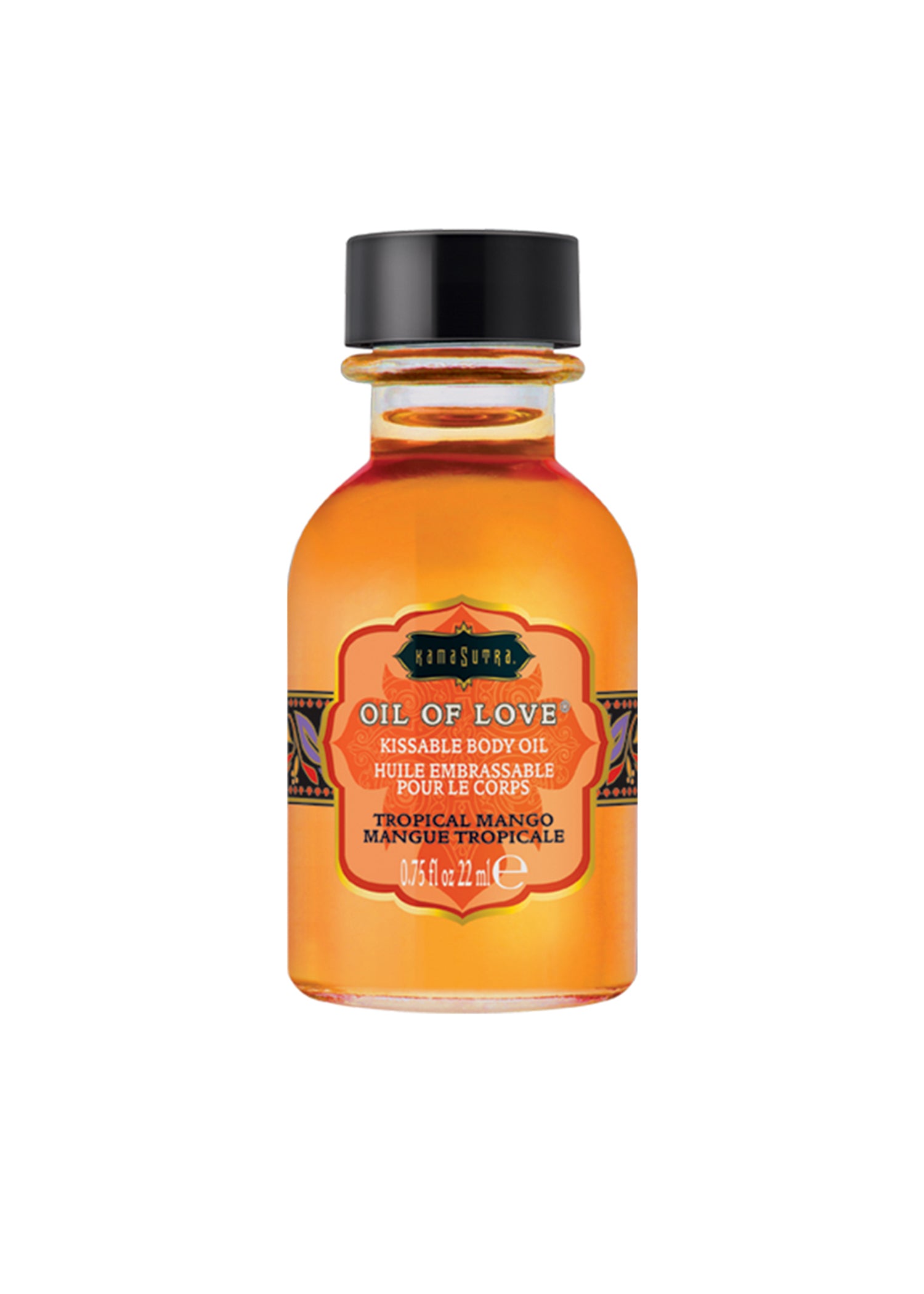 Kama Sutra Oil of Love - Tropical Mango - Foreplay Oil - 0.75 Fl. Oz.