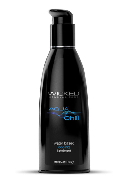 Wicked Aqua Chill Water-Based Cooling Lubricant - 2 Fl. Oz. - Cooling Sensation