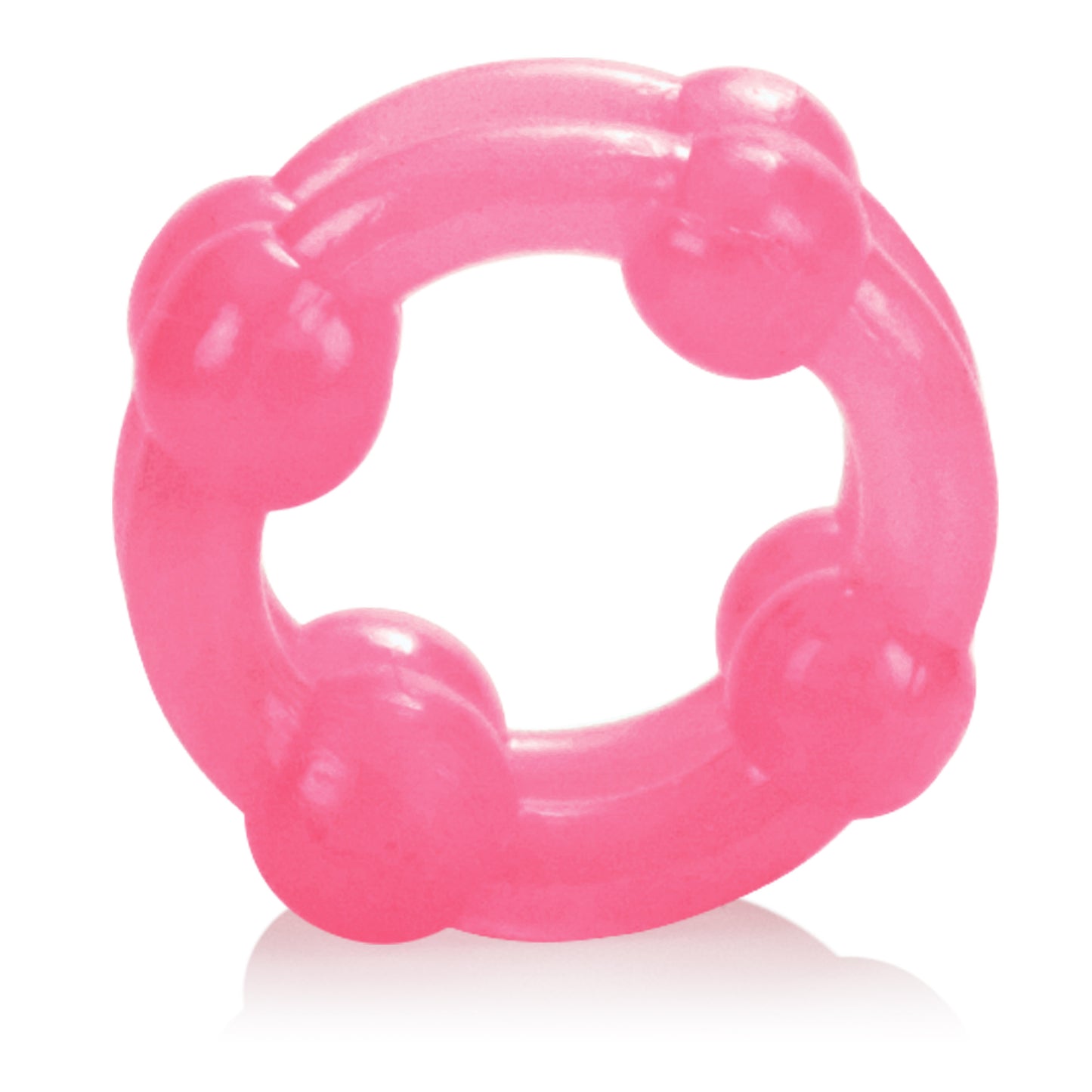 CalExotics Island Rings Double Stacker Erection Enhancer - Pink