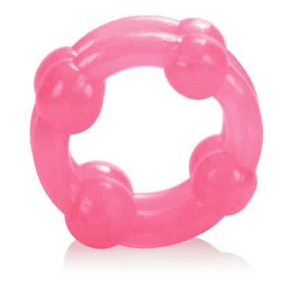 CalExotics Island Rings Double Stacker Erection Enhancer - Pink