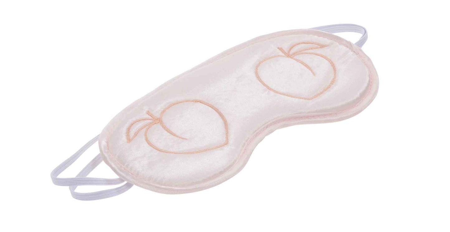 Sportsheets Peaches N Creame Blindfold – Pink Satin Eye Mask