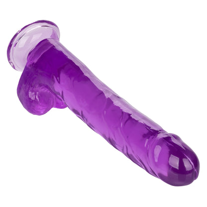 CalExotics Size Queen 10-Inch Dildo - Realistic Purple Design