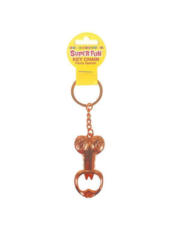 Little Genie Super Fun Penis Bottle Opener Key Chain – 6ct