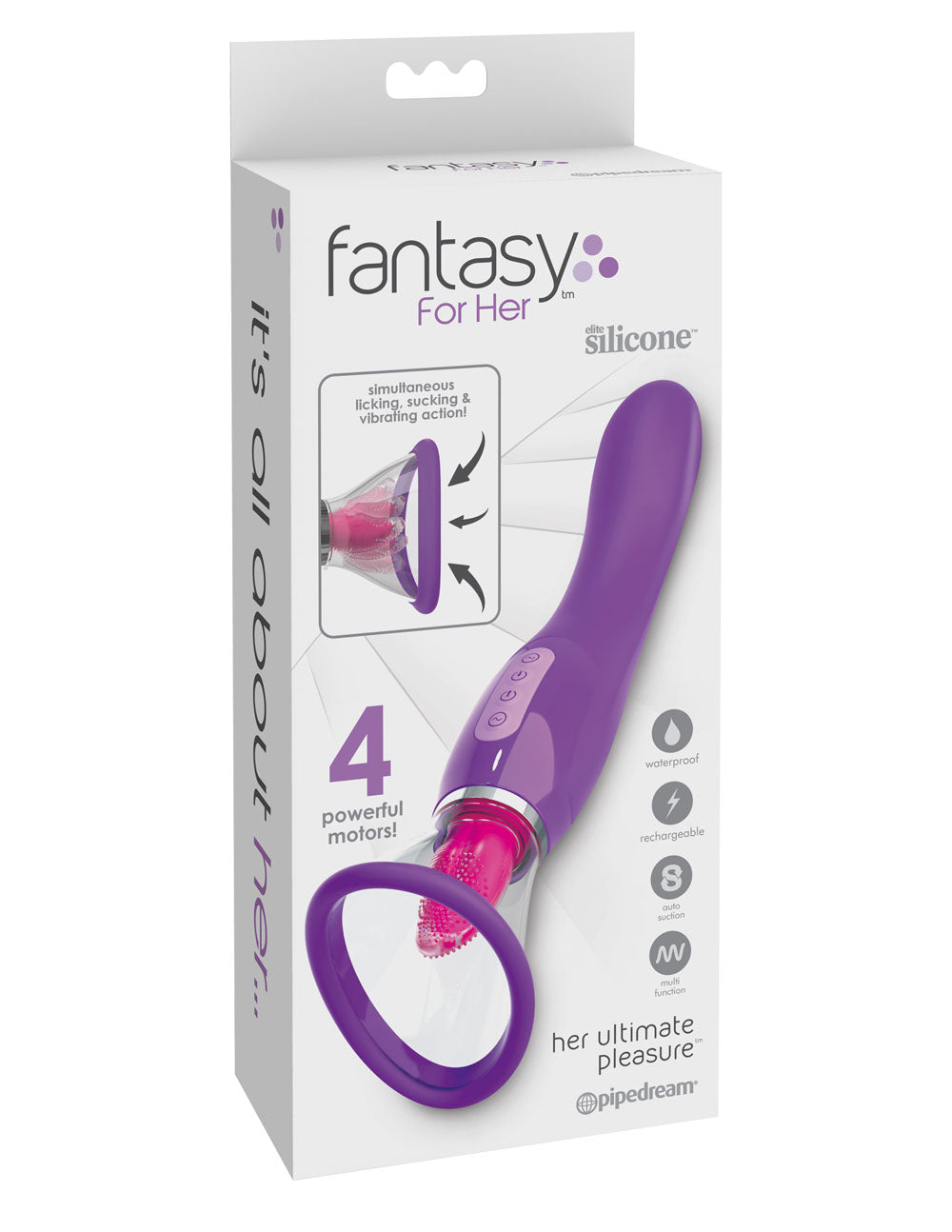 Pipedream Her Ultimate Pleasure Multi-Function Vibrator – Purple