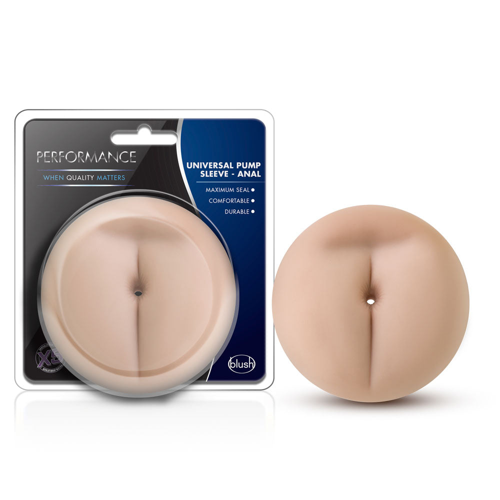Blush Performance Universal Pump Sleeve - Anal - Beige