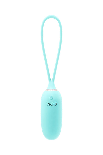 VeDO Kiwi Rechargeable Insertable Bullet - Tease Me Turquoise with 10 Vibration Modes