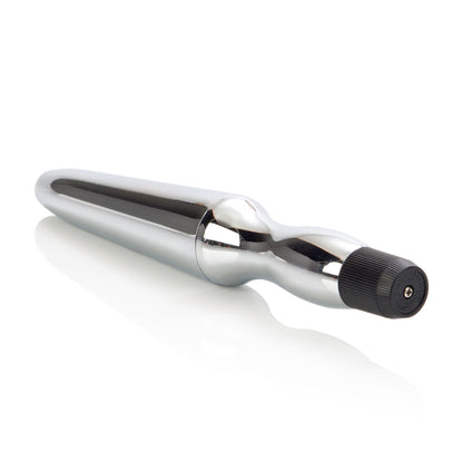 Fujikos Waterproof Anal Probe - Multi-Speed Vibrating Silver Probe