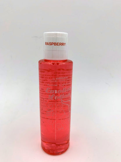 Emotion Lotion Raspberry Flavored Warming Lotion – Red