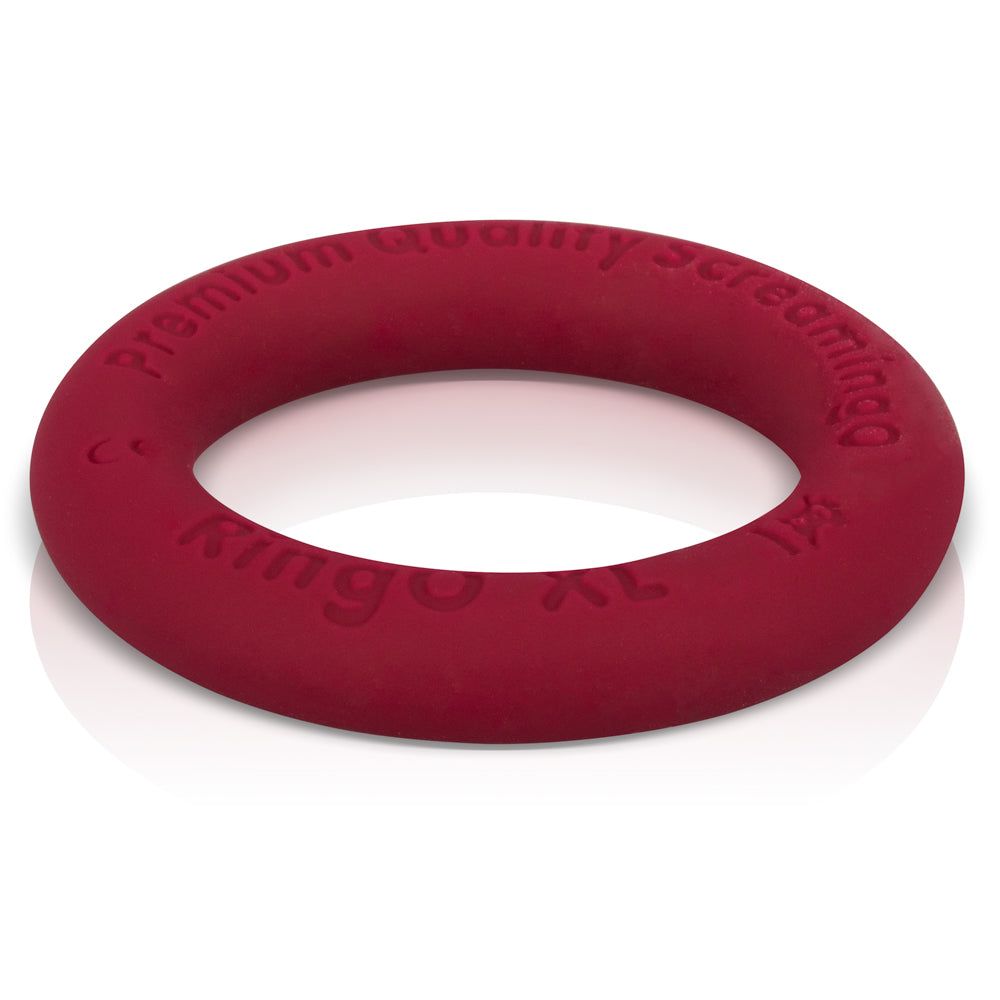 Screaming O RingO Ritz XL Cockring - Red - Liquid Silicone