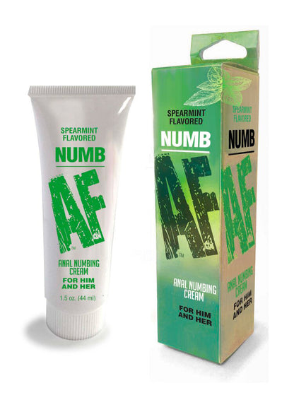 Little Genie Numb Af Spearmint Flavored Anal Numb Cream – 1.5 Oz
