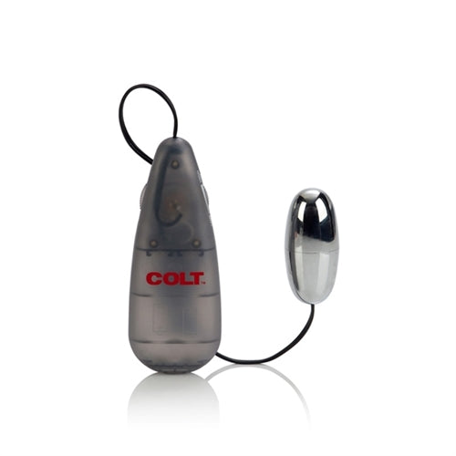 CalExotics Colt M/s Power Pak Bullet – Versatile Vibrating Stimulator – Silver