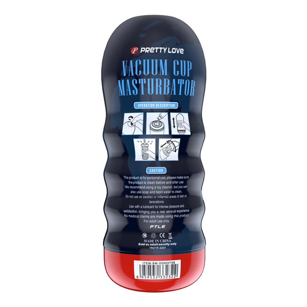 Pretty Love Vacuum Cup – Realistic Vagina Experience – Beige