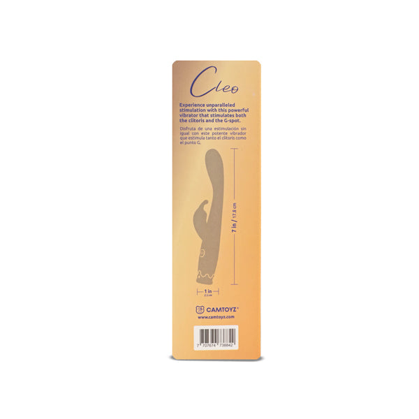 Camtoyz Cleo Vibrator - G-Spot, Rechargeable, Waterproof - Purple