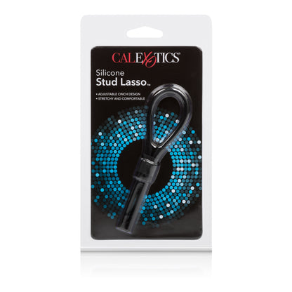 CalExotics Silicone Stud Lasso – Adjustable Erection Enhancer – Black