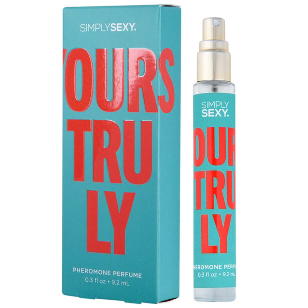 Simply Sexy Yours Truly Pheromone Perfume 0.3 Oz – Floral and Musk Scent
