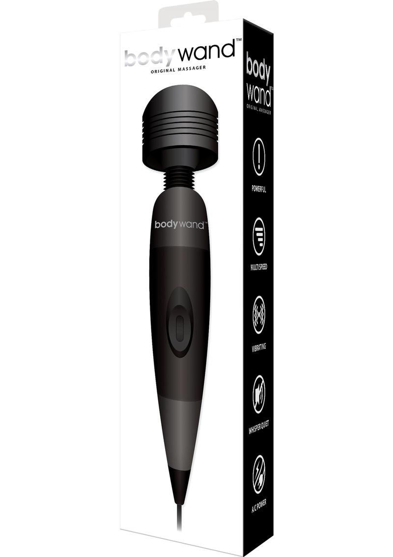 Bodywand Original Massager - Multi-Speed Vibrating Massage Device - Black