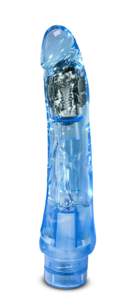 Naturally Yours Mambo Vibe - Realistic 9 Inch Vibrator - Blue