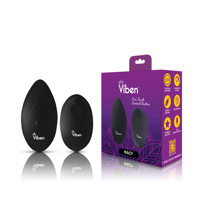 Viben Racy Remote Panty Vibe – Black – Rechargeable and Waterproof